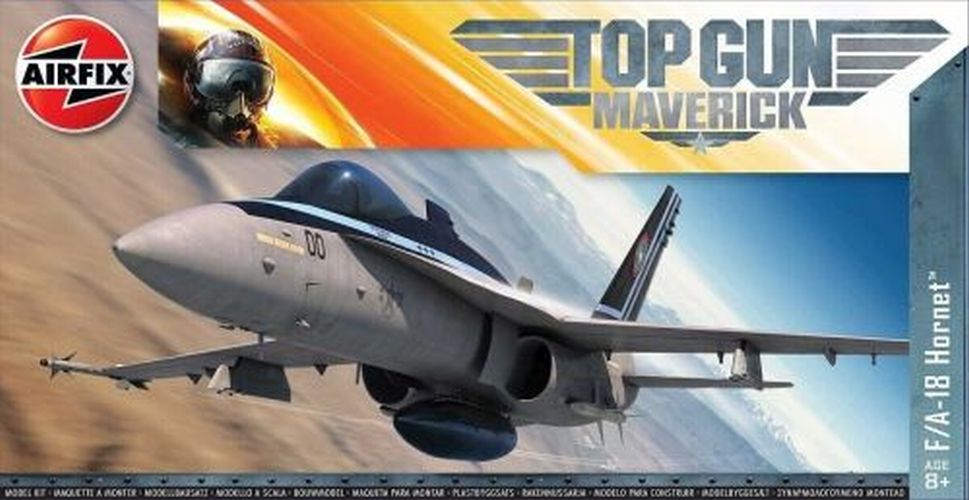 AIRFIX MODEL F/a-18 Hornet Top Gun Maverick Jet Plane 1:72 Scale Modle Kit - MODELS