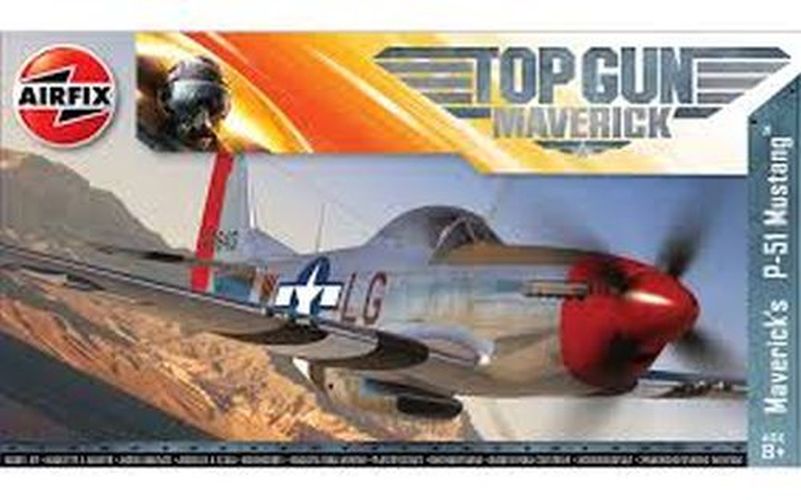 AIRFIX MODEL Top Gun P-51d Maverick - .