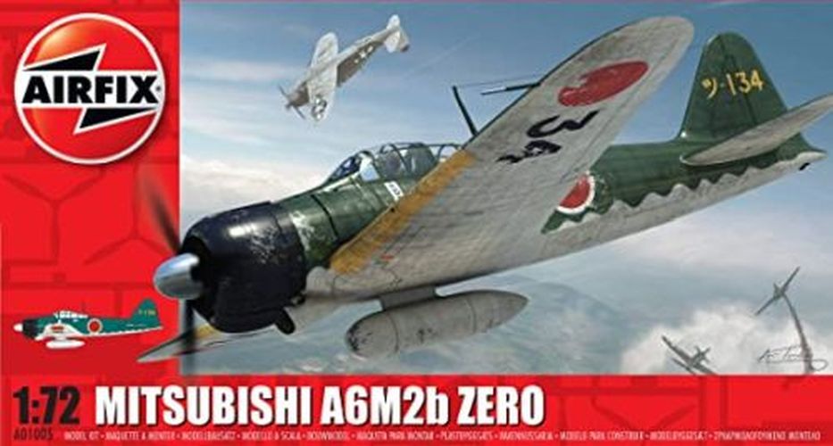 AIRFIX MODEL Mitsubishi Zero A6m2b - 