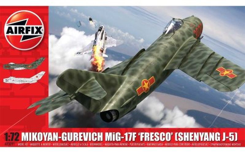AIRFIX MODEL Mig 17f - 
