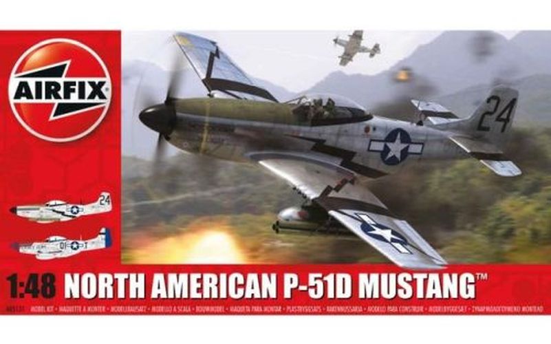 AIRFIX MODEL North American P51-d Mustang - .