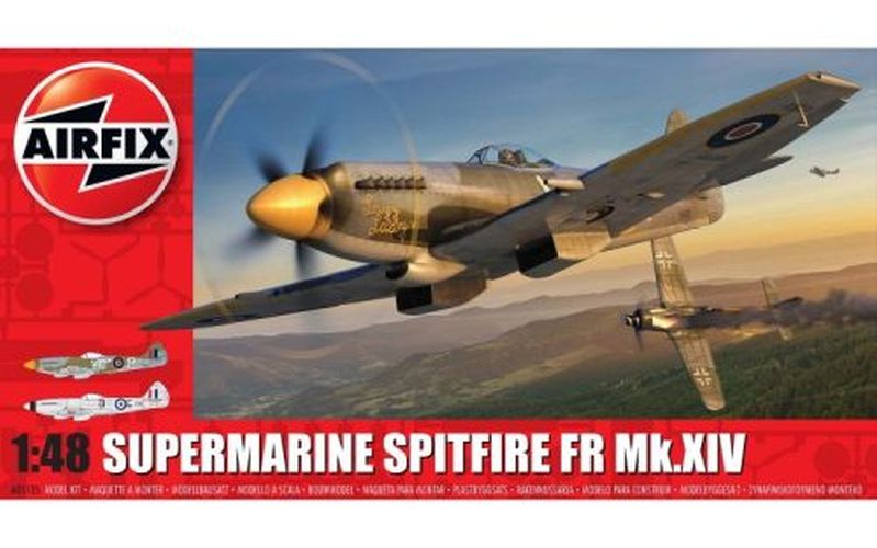 AIRFIX MODEL Supermarine Spitfire Mkxiv 1/48 - 