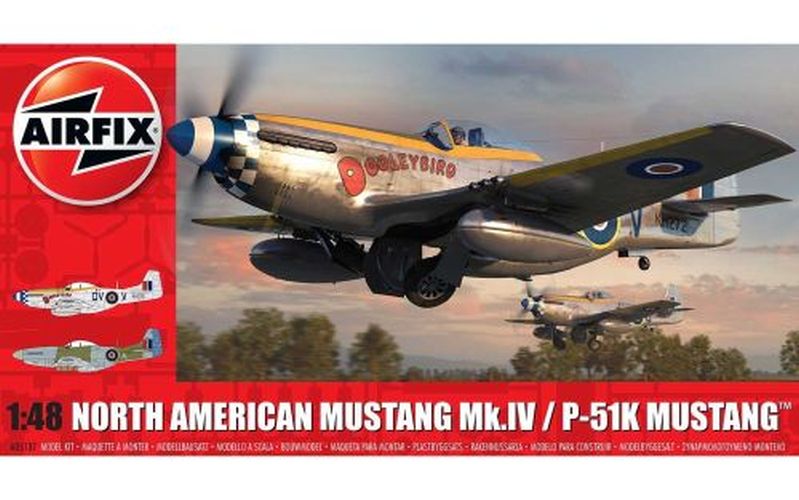 AIRFIX MODEL North American Mustang Mk.iv 1/48 - 
