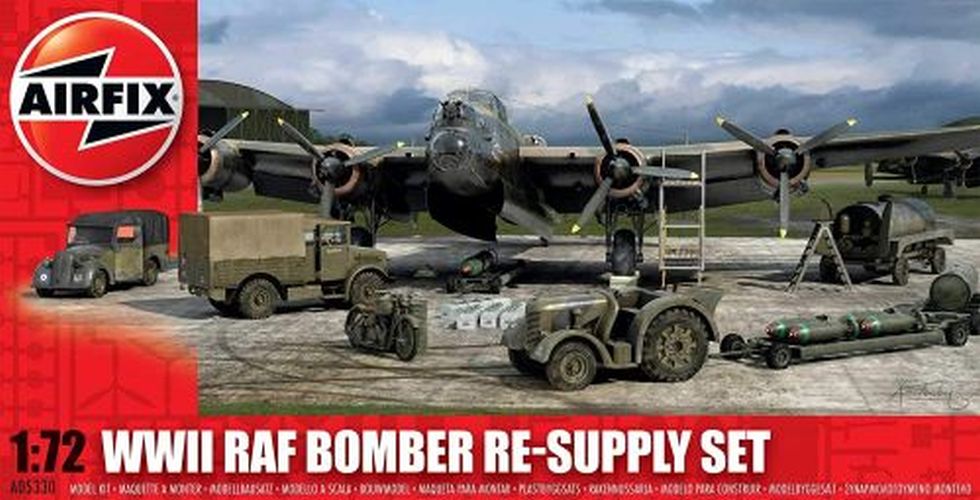 AIRFIX MODEL Bomber Re-supply Set 1:72 - 