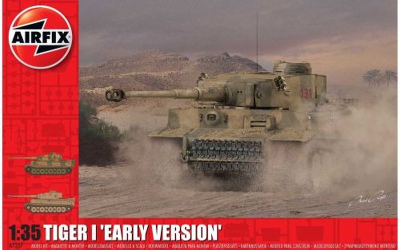 AIRFIX MODEL Tiger 1 1:35 Tank - MODELS