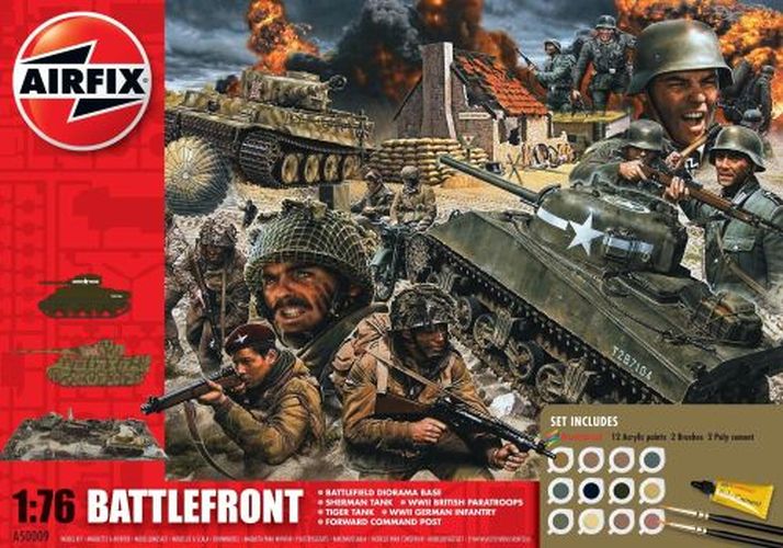 AIRFIX MODEL D-day 75th Anniversary Battlefront Gift Set 1:76 - 