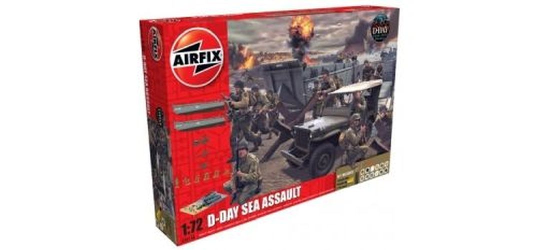AIRFIX MODEL D-day 75th Anniversary Sea Assault Set - 