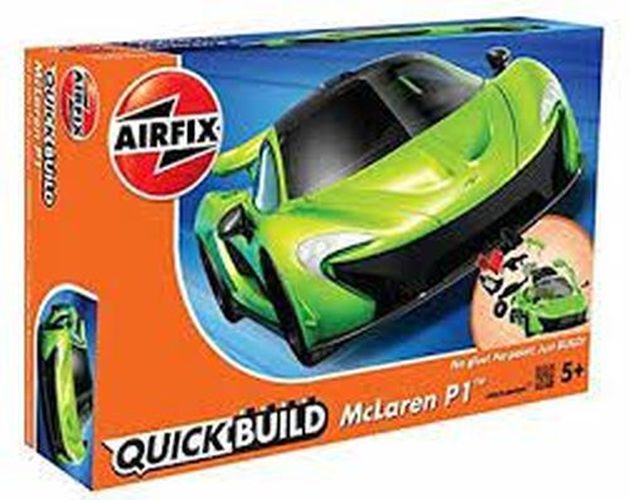 AIRFIX MODEL Quickbuild Mclaren P1 Green Black & Red - MODELS