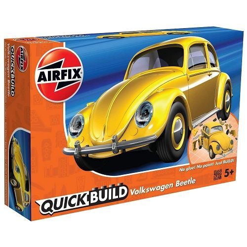 AIRFIX MODEL Quickbuild Vw Beetle - Yellow - 