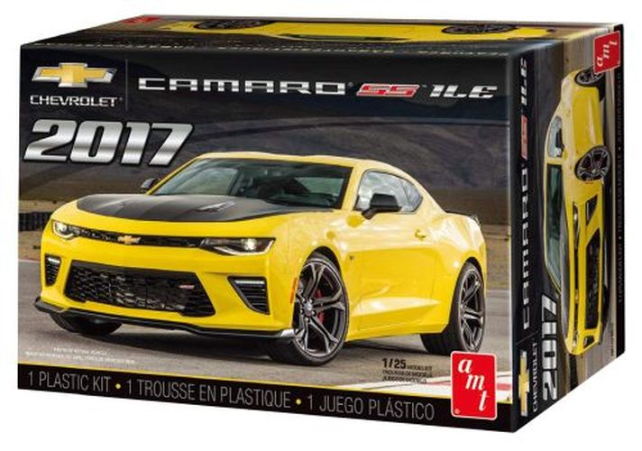 AMT 2017 Chevy Camaro Ss 1le Plastic Model Car - 