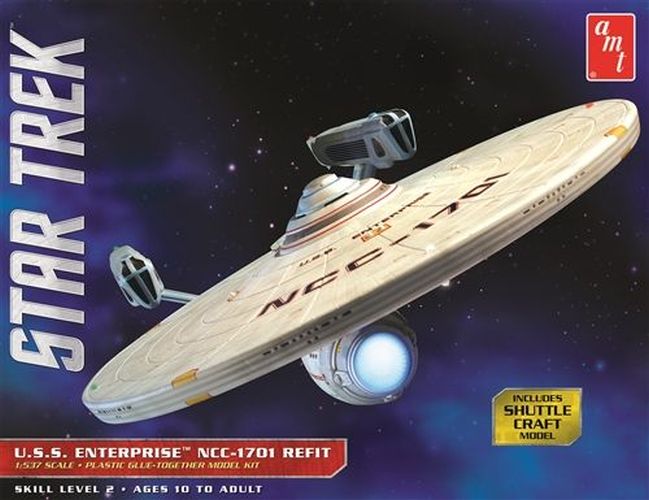 AMT Star Trek Uss Enterprise 1:537 Scale - 