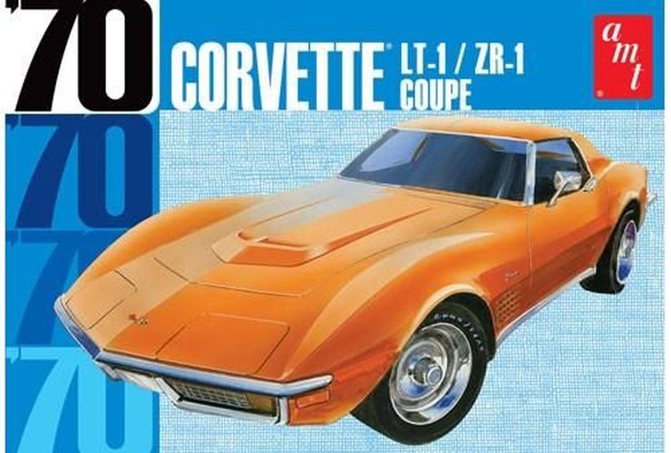 AMT 1970 Chevy Corvette Coupe Model Kit - 