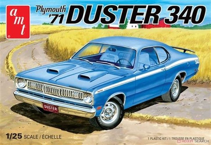AMT 1971 Plymouth Duster 340 2t Model Kit - MODELS