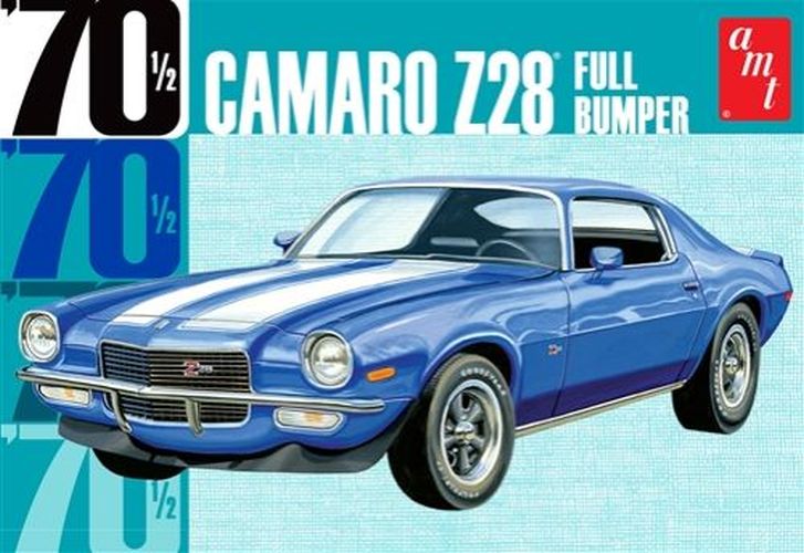 AMT 1970 Camaro Z28 Full Bumber Plastic Model Car - MODELS