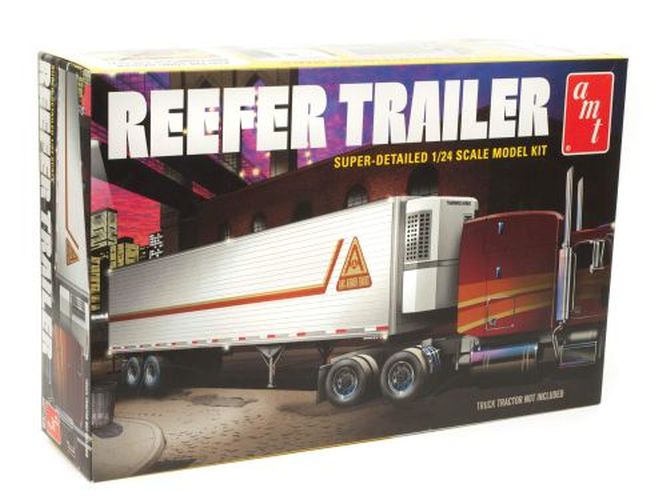 AMT Reefer Trailer 1/24 Scale Plastic Model - 