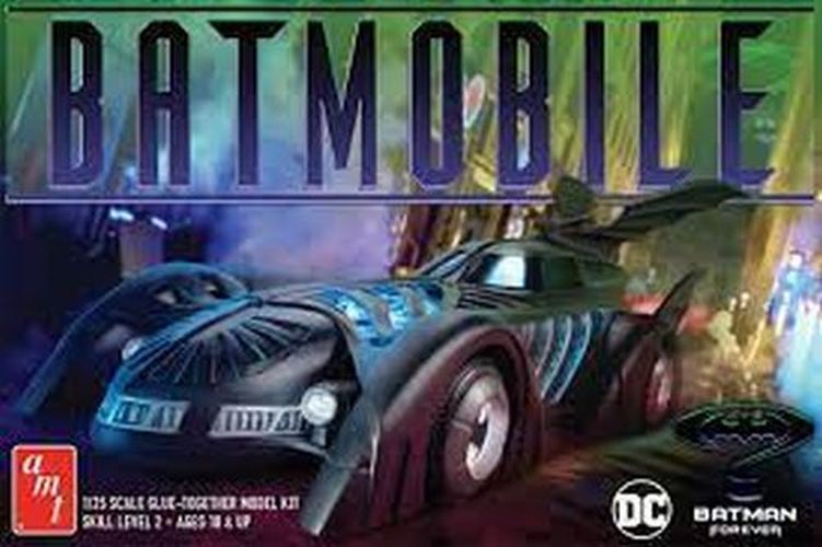 AMT Batmobile From Batman Forever Plastic Model Kit - .