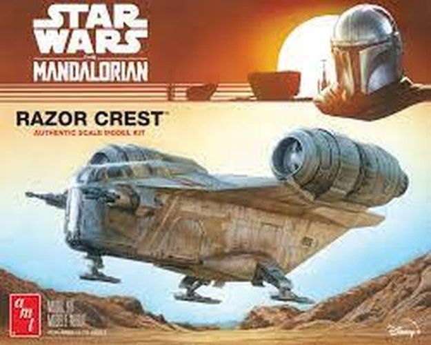 AMT Star Wars Mandalorian Razor Model Kit - .