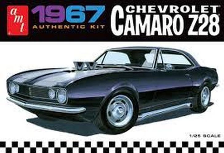 AMT 1967 Chevy Camaro Z28 Car Model Kit - MODELS