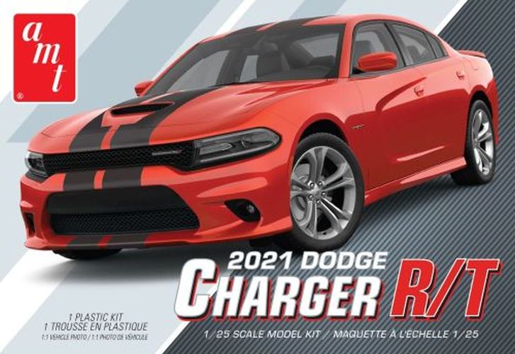 AMT 2021 Dodge Charger R/t 1:25 Scale Plastic Model Kit - MODELS