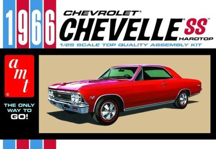 AMT 1966 Chevy Chevelle Ss Car Model Kit - .