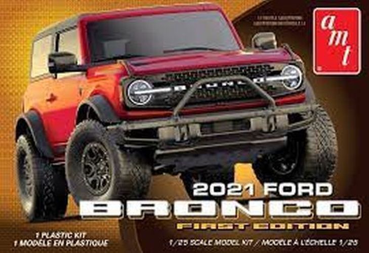 AMT 2021 Ford Bronco 1/25 Scale Plastic Model - MODELS