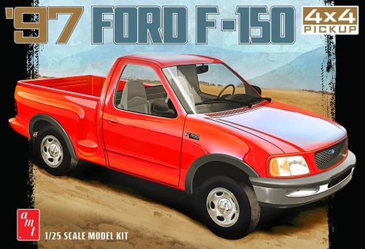 AMT 1997 Ford F-150 4x4 Pickup Truck Plastic Model Kit - .