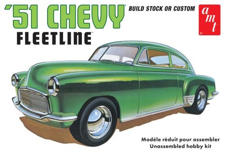 AMT 1957 Chevy Fleetline 1/25 Scale Plastic Model - MODELS