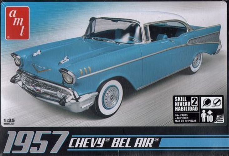 AMT 57 Chevy Bel Air 2t Car Model Kit - .
