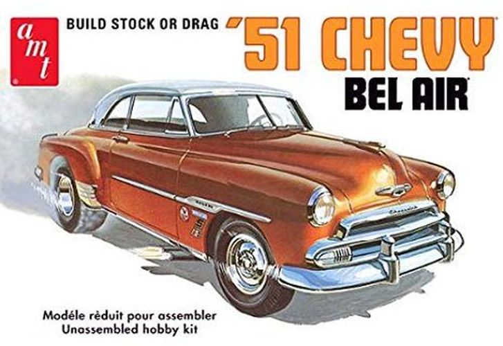 AMT 51 Chevy Bel Air Car Model Kit - 
