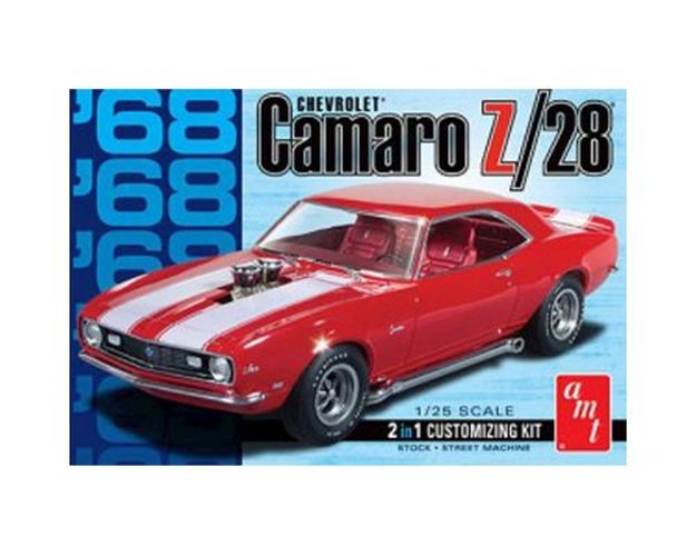 AMT 68 Chevy Camaro Z28 Car Model Kit - 