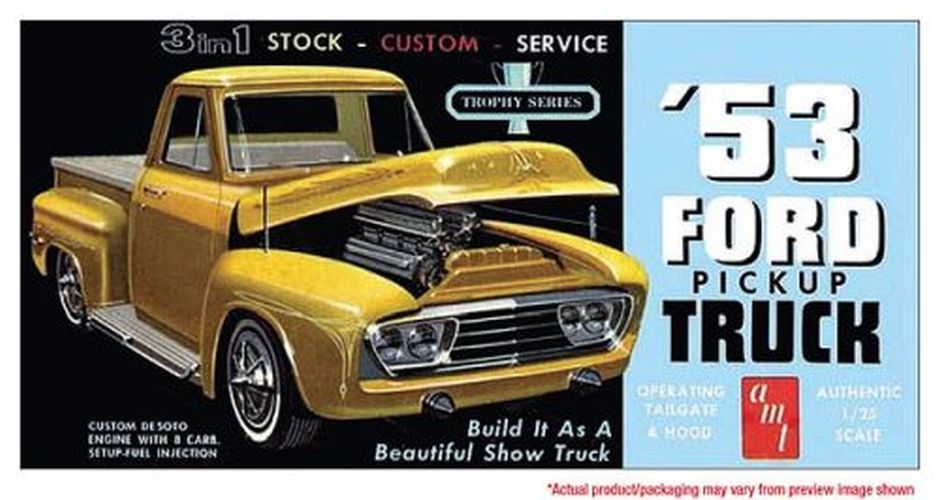 AMT 53 Ford Pickup Truck Model Kit - MODELS