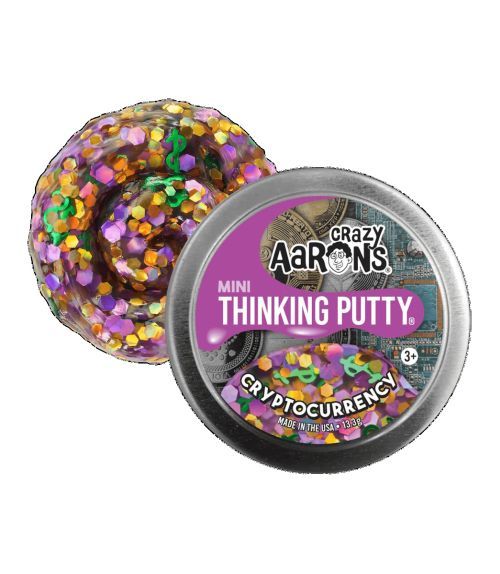 ARRONS PUTTY Cryptocurrency Mini Thinking Putty - BOY TOYS