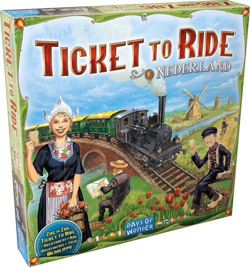 ASMODEE Nederland Expansion For Ticket To Ride Board Game - BOARD GAMES