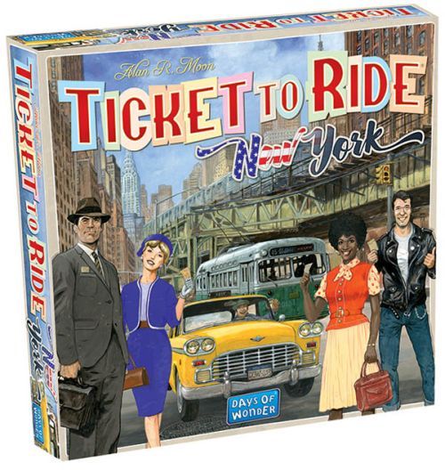 ASMODEE New York Ticket To Ride Board Game - Games