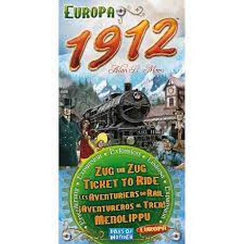 ASMODEE Europa 1912 Exapansion For Ticket To Ride Europe