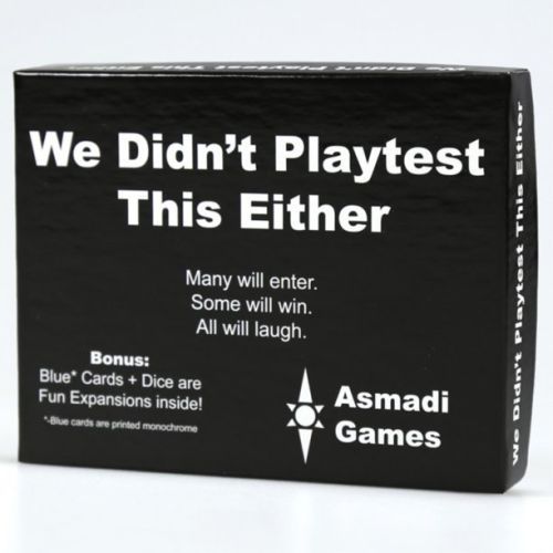 ASMADI GAMES We Didnt Playtest This At All Card Game - Games