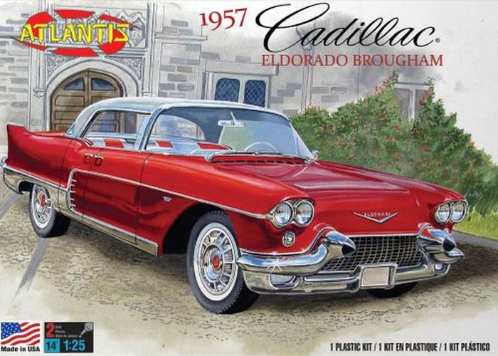 ATLANTIS MODEL 1957 Cadillac Eldorado Brougham Model 1:25 Scale Kit