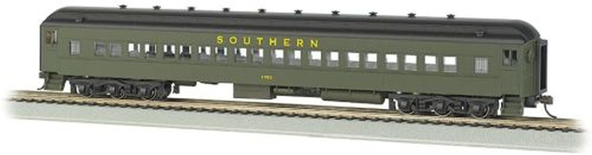 BACHMANN Southern Pacific 72 Heavywight Coach Car Ho Scale