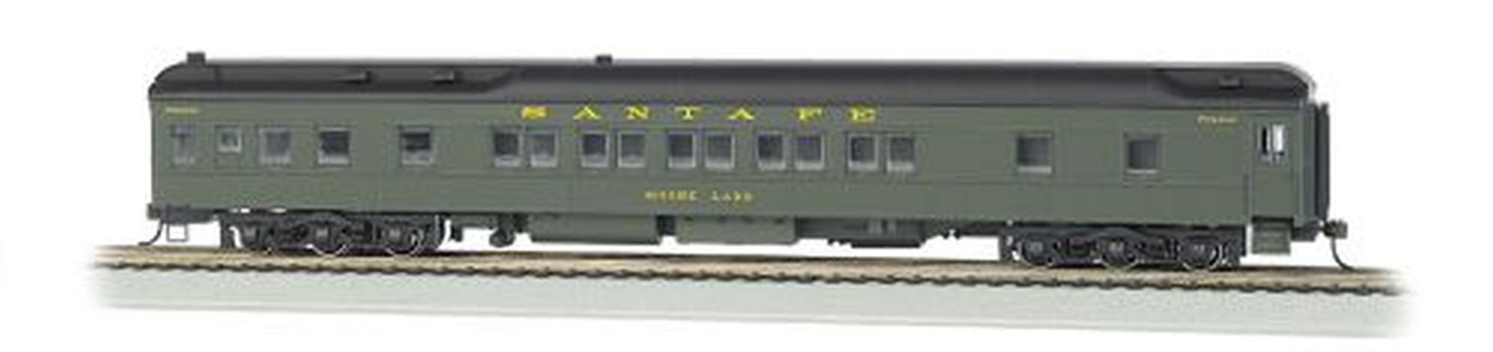 BACHMANN Santa Fe 80 Pullman Ho Scale Train Car