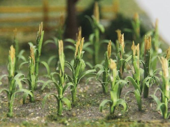 BACHMANN Ho Corn Stalks Landscaping Supply - TRAIN
