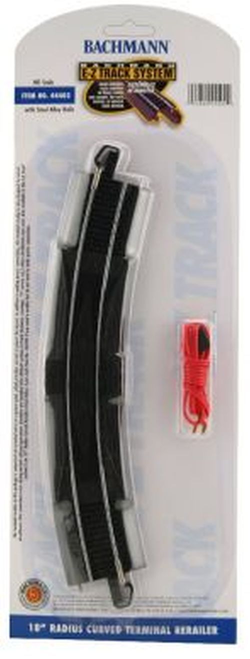 BACHMANN 18 Radius Curved Terminal Rerailer With Wire Ez Ho Scale Track