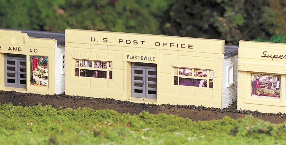 BACHMANN Post Office  H0 Scale Train Building Kit