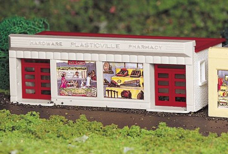 BACHMANN Hardware Store Ho Scale Building - TRAIN