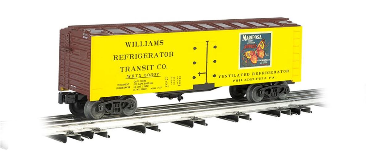 BACHMANN Maripsa Apples 40 Refrigerated Train Car O Scale - .