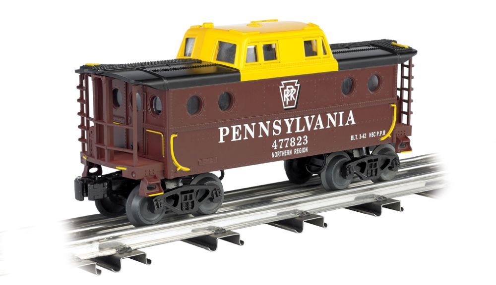 BACHMANN Prr Yellow Caboose Train Car O Scale