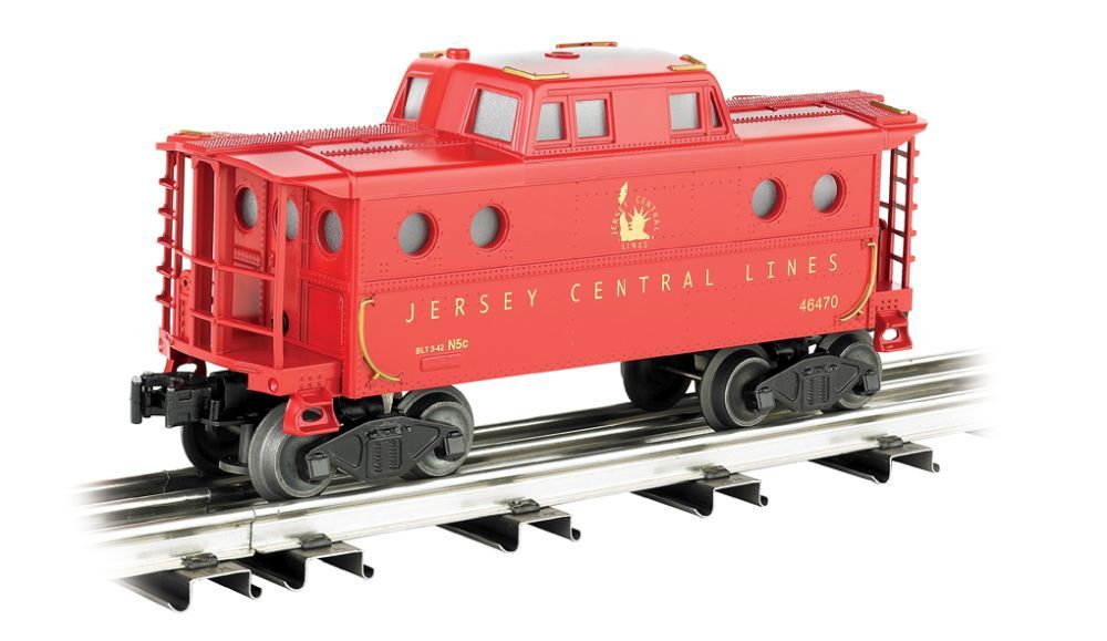 BACHMANN Jersey Central Caboose Train Car O Scale - .