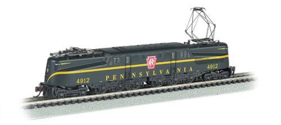 BACHMANN Pennsylvania Brunswick Green N Scale Engine - TRAIN