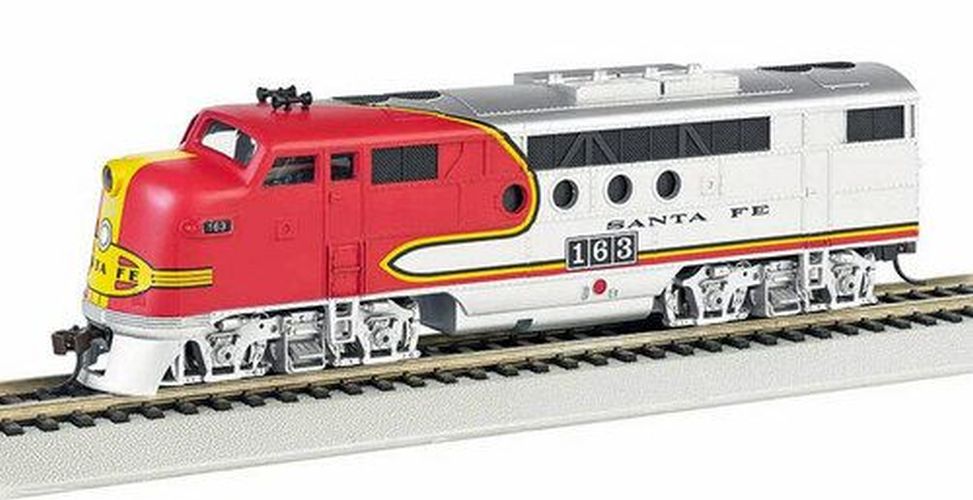 BACHMANN Santa Fe Warbonnet Ft Ho Scale Dcc Sound Train Engine - TRAIN