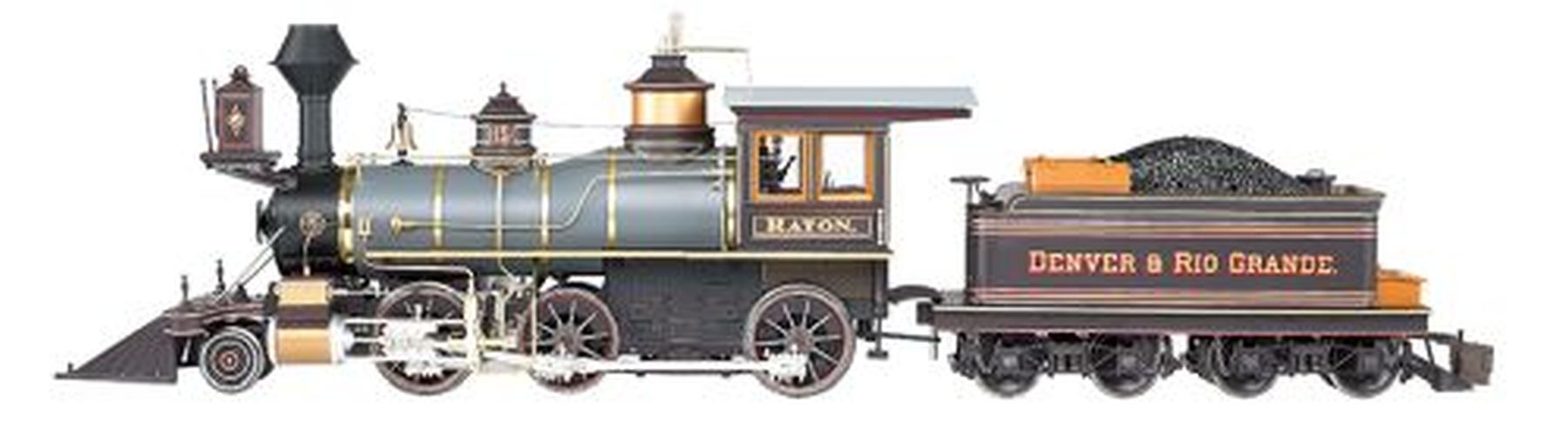 BACHMANN D&rg 2-6-0 1:20.3 Steam Locomotive G Scale Dcc Ready - TRAIN