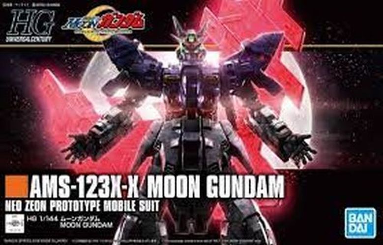 BANDAI MODEL Ams-123x-x Moon Gundam Model - MODELS